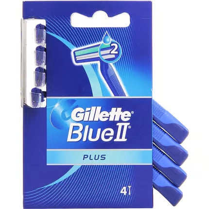 Gillette Blue II Plus Einwegrasierer - 4er-Pack