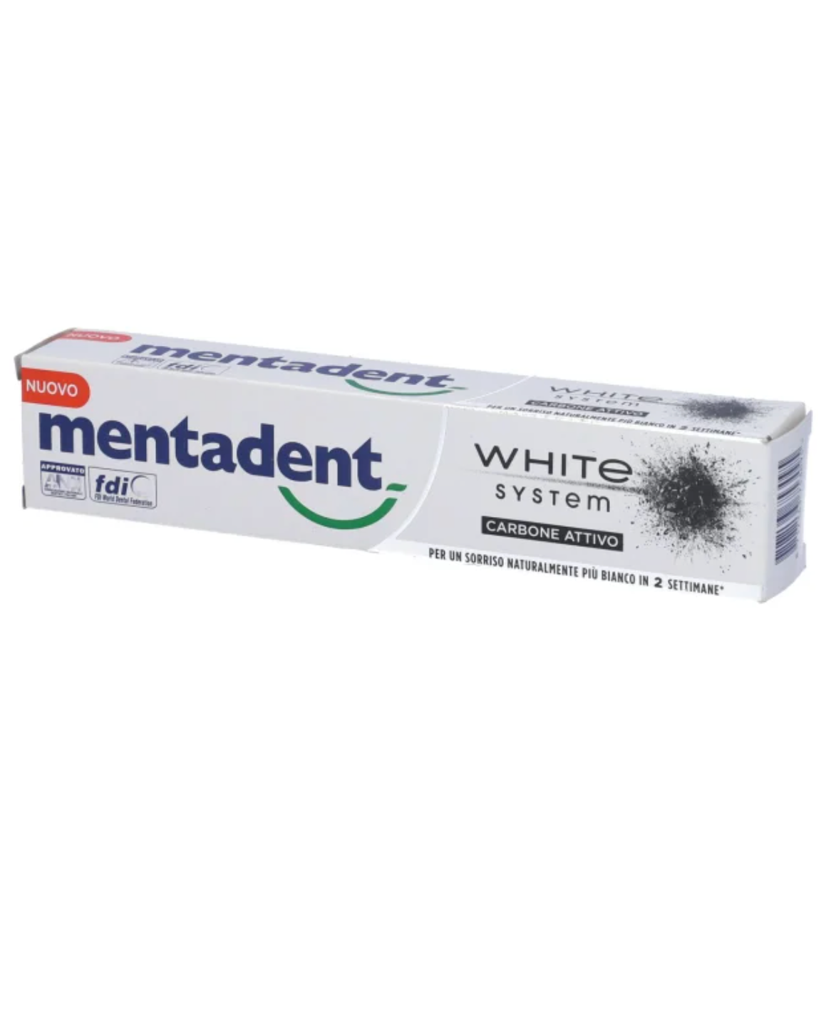 Mentadent Zahnpasta mit Aktivkohle | 75ml