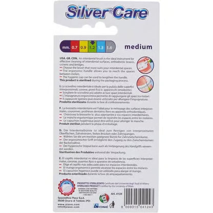 6 Stück Interdentalbürstchen 1,2mm | Mittel ISO 3