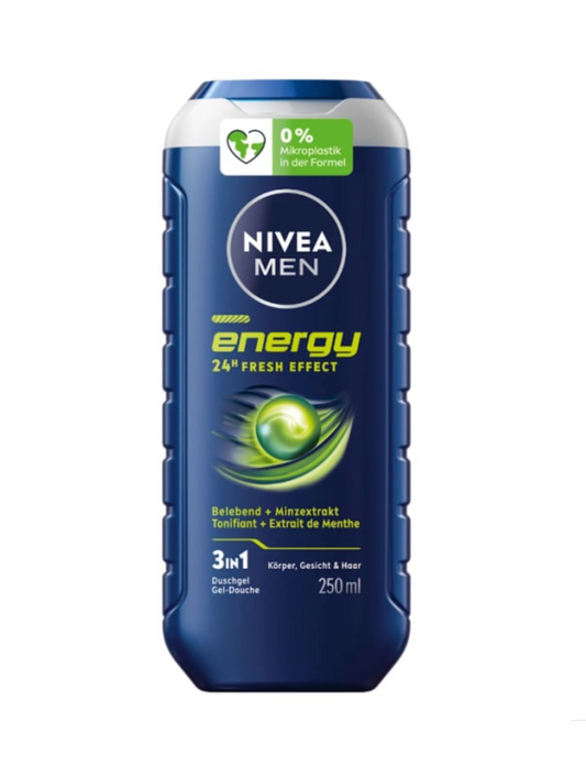 Nivea Men Energy Shower Shampoo | 250ml