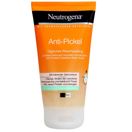 Neutrogena Anti-Pickel Waschpeeling mit Salicylsäure | 150ml